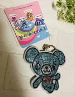 ナルミヤキャラクターズ　ラインストーンデコキーホルダー　ミントくんのサムネイル