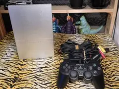 美品 ★　動作確認済 PS2 SCPH-75000 SV　すぐ遊べるセット