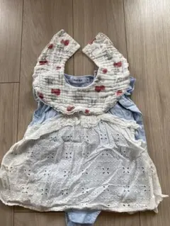 SLAP SLIP ロンパース レース スタイセット　70cm