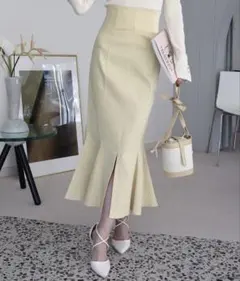 ROYALPARTY ガムストレッチマーメイドスカート M