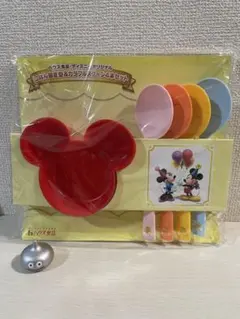 【ディズニー】ごはん抜き型&カラフルスプーン4本セット