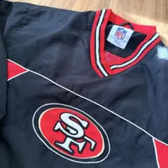 NFL San Francisco 49ers プルオーバー ナイロンジャケット