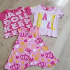 BABYDOLLTシャツセット