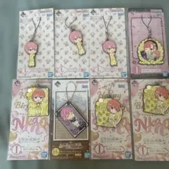 ☆五等分の花嫁 中野一花 ラバーストラップ✖️8