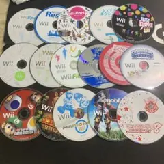 Wii ソフト16本セット　被りなし　ドンキーコング　マリオカート　ゼノブレイド