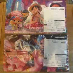 【新品・未使用】ナミ　ネフェルタリ・ビビ　プレイマット　セット　ワンピースカード