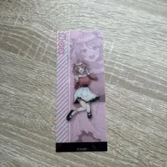 カラフルピーチ【のあ】クリア素材　しおり