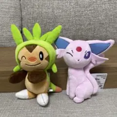 ポケットモンスター ほぺぴたぬいぐるみ ハリマロン エーフィ ポケモンのサムネイル