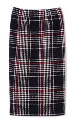 アパートバイローリーズ　WPツイードチェックタイトスカート　タイトスカート