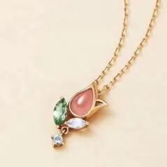 TAKE-UP ネックレス K10 PG インカローズ 定価59400円