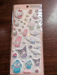 サンリオキャラクター ぷっくりシール