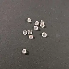 【訳あり】天然石ルース ローズクォーツ 4㎜ファセットカット