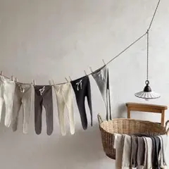 【Baby】ボーダーレギンスタイツ