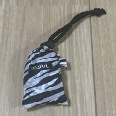 x-girl SMALL REUSABLE BAG エコバッグ　ゼブラのサムネイル