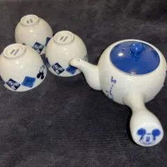 ディズニーの急須と湯呑みのセット