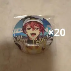 七瀬陸 ブラホワ 缶バッジ 原作絵 アイドリッシュセブン アイナナ 七瀬陸 缶バッジ ブラホワ 種村有菜