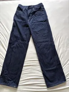 ユニクロ　ワイドデニム