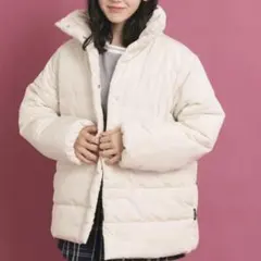 ピンクラテ　中綿マルチショートコート　2way オフホワイト　未使用