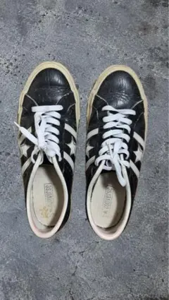 希少Converse ジャックスター コンバース 90s ブラックレザー 9