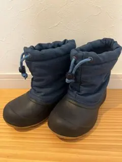 子ども用 ネイビー スノーブーツ　20センチ