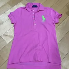 Ralph Lauren THE SKINNY POLO M ピンク