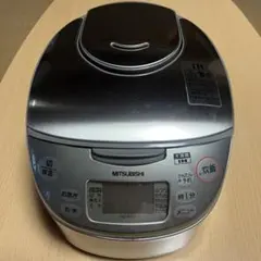 中古品 MITSUBISHI NJ-KH10 炊飯器 本体 シルバーのサムネイル