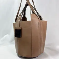 genten ゲンテン 2way バケットバッグ レザー バケツ 巾着ショルダーのサムネイル