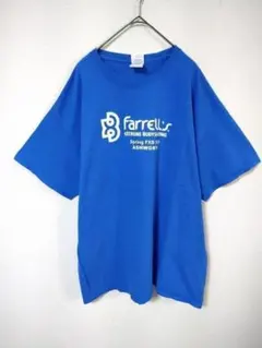 GILDAN　ギルダン　Ｔシャツ　メンズXL　オーバーサイズ　青色　綿100％