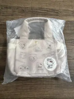 ハローキティ 50周年記念 トートバッグ ベージュ　新品　郵便局限定