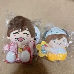 なにわ男子 長尾謙杜 ちびぬい第2段 ローソンクリップマスコット 2点セット