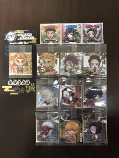 鬼滅の刃マンチョコ&鬼滅の刃ディフォルメシールウエハース其ノ二シール13枚セット