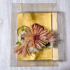 髪飾り 菊モチーフ ピンク・ホワイト 浴衣 和装