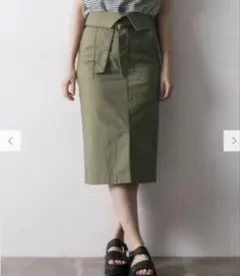 ウエスト折り返しスカート　アーバンリサーチのサムネイル