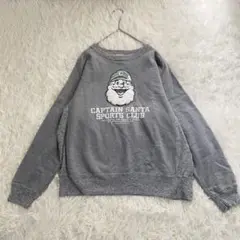 【CAPTAIN SANTA】スウェット トレーナー グレー M