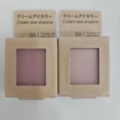 無印　クリームアイカラー03ペールピーチのサムネイル