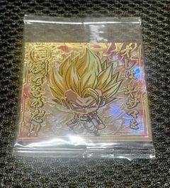 ドラゴンボール超戦士シールウエハース超１０　ゴジータ　劇GR 未開封