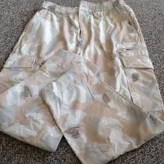 GU/UNDERCOVER 迷彩柄カーゴパンツ S