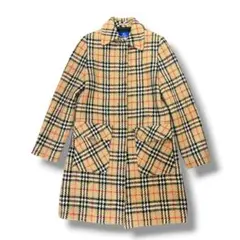 希少 BURBERRY BLUE LABEL ウール ロングコート ノバチェックのサムネイル