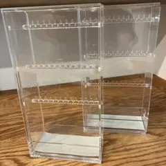 透明アクリル アクセサリーケース 2個セット