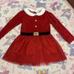 はむこ様専用♡クリスマス　サンタ　ワンピース　120サイズ