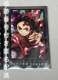 鬼滅の刃 ufotable ダイニング 炭治郎 箔押し チェキ風 ブロマイド