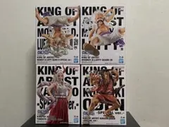 ワンピース KING OF ARTIST ルフィギア5 ヤマト おでん4体セット