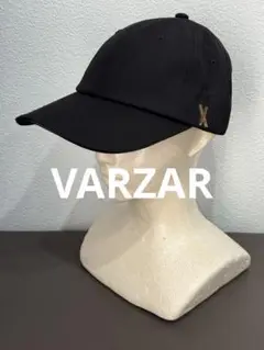 VARZAR バザール CAP アジャスタブルキャップ 帽子 黒 ユニセックス
