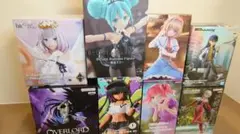 美少女系プライズフィギュア８点まとめ売り【未開封品】