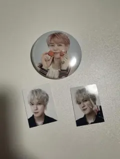 佐野雄大　スクエアIDフォト缶バッチ