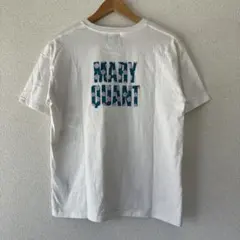 【大人気コラボ】マリークワント×パブリュクス 発泡プリント ロゴTシャツ 白のサムネイル