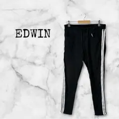 EDWIN F.L.E サイドライン イージーパンツ M ブラック ES742のサムネイル