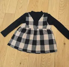 チェック柄長袖トップス　mino 様
