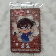 【新品未開封】不二家ミルキー✕名探偵コナンオリジナルクリアカード1枚