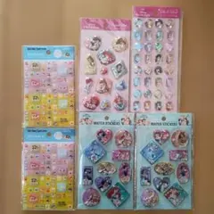 新品未開封　クレヨンしんちゃん　プリンセス　シール6点セット
